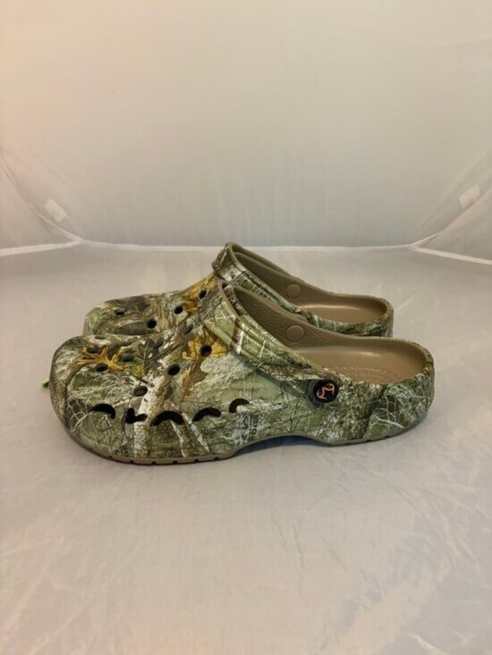 Camo Crocs Real Tree Edge Baya APX men’s shoes size 9 and 10 210511-90H slip on main image 7